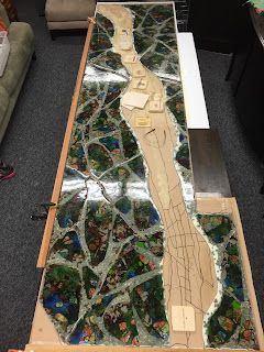 Fitted panels getting ready to pack and ship