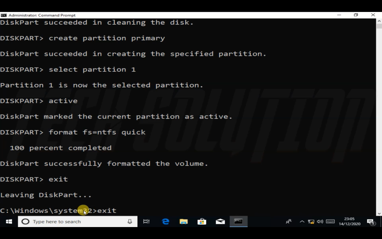 Create Bootable Pen Drive Using Command Prompt