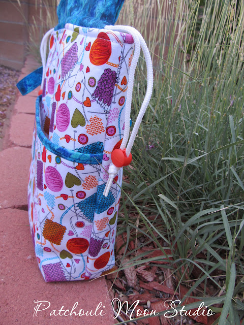 Patchouli Moon Studio~ Drawstring Project Bags in 2 Sizes