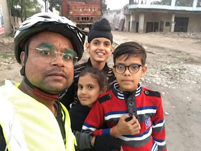 Kashmir to Kanyakumari by cycle