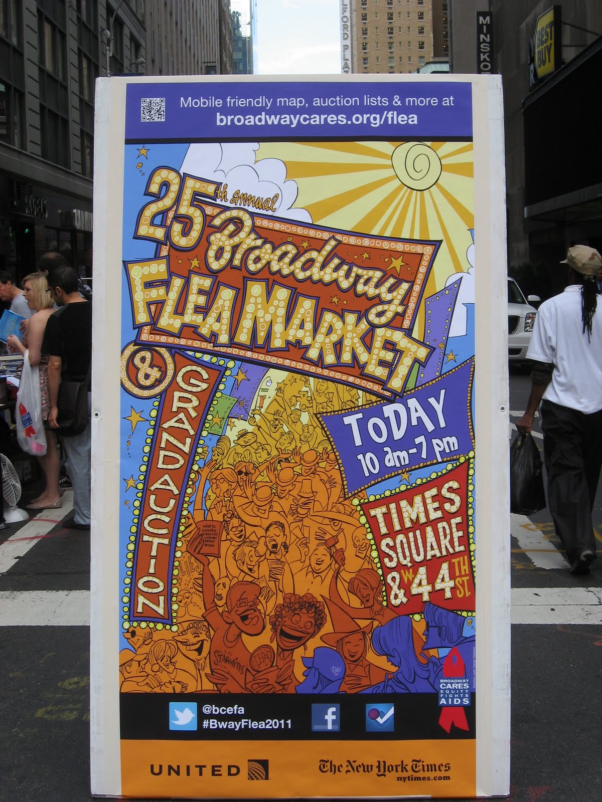 Gratuitous Violins 25th annual Broadway Cares Flea Market