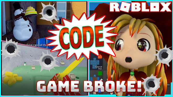 ROBLOX ARSENAL! CODE! JOINED A BROKEN SERVER WHERE GAME NEVER ENDS | Chloe Tuber