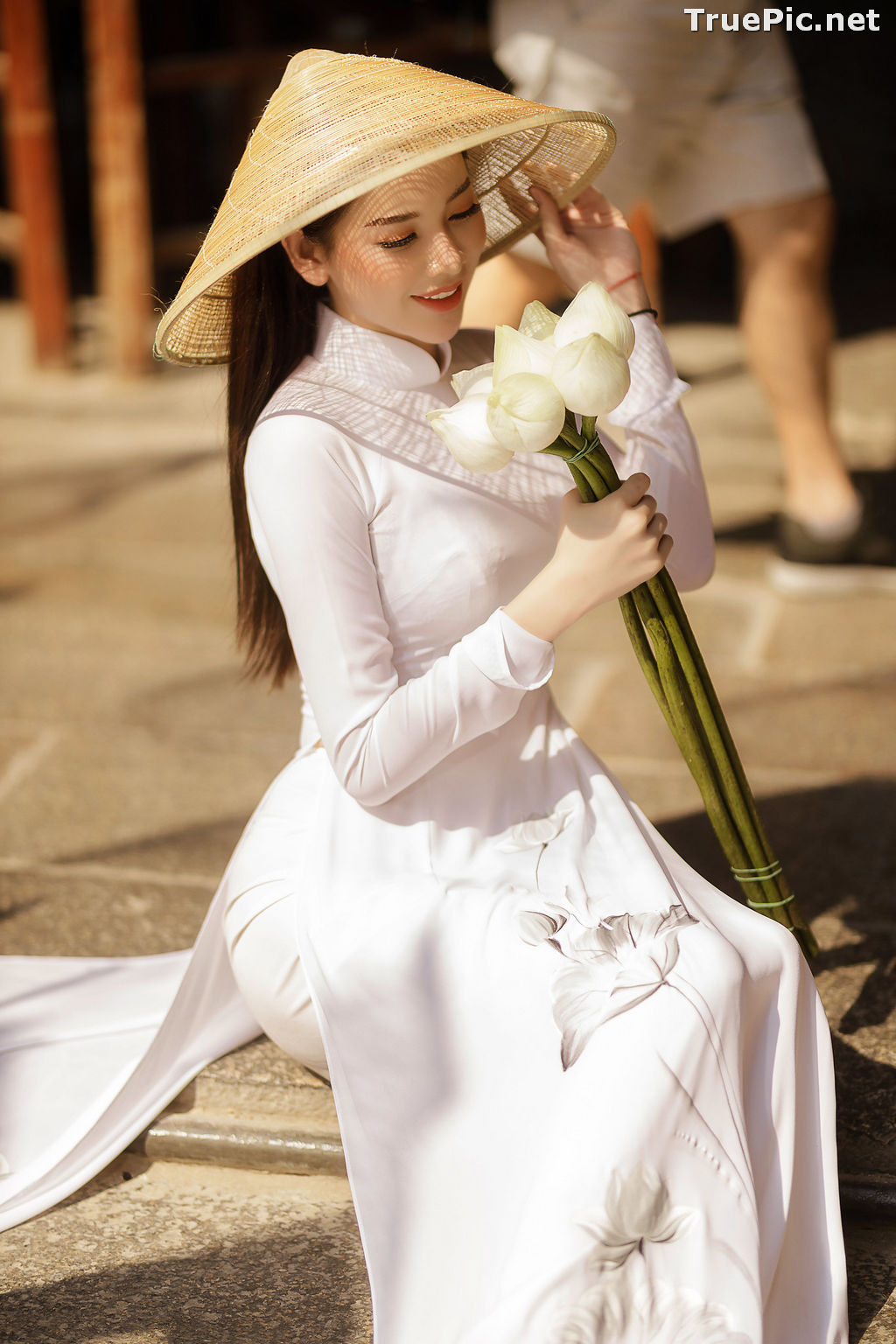 The Beauty of Vietnamese Girls with Traditional Dress (Ao Dai) #2