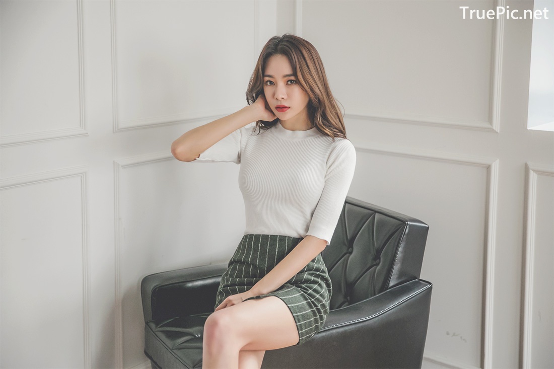 Image Korean Fashion Model - An Seo Rin - Office Dress Collection - TruePic.net - Picture-58