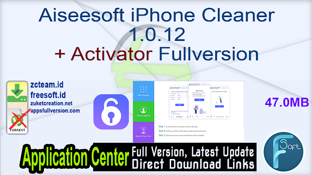 Aiseesoft iPhone Cleaner 1.0.12 + Activator Fullversion