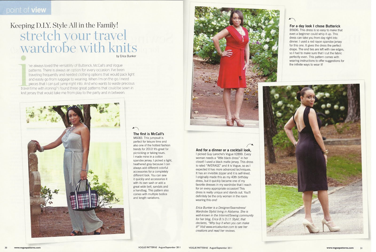 Vogue Patterns Magazine - August-September 2011 Issue :: Current