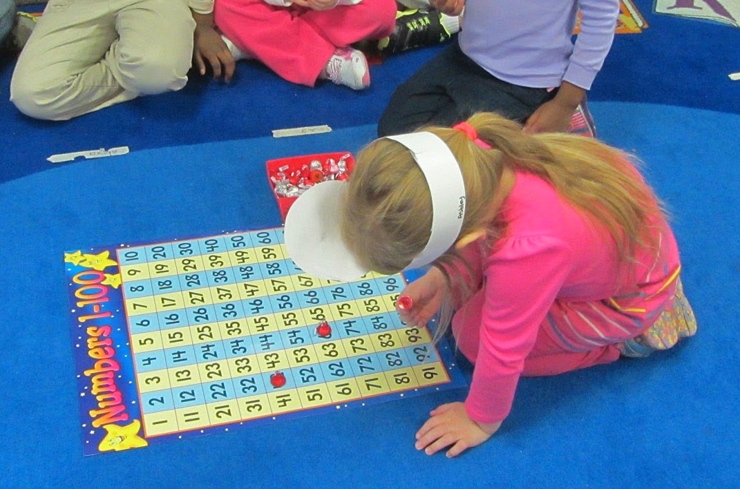 Pooh Bear PreK Hershey Kisses 100 day Counting