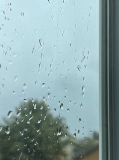 rain on window pane