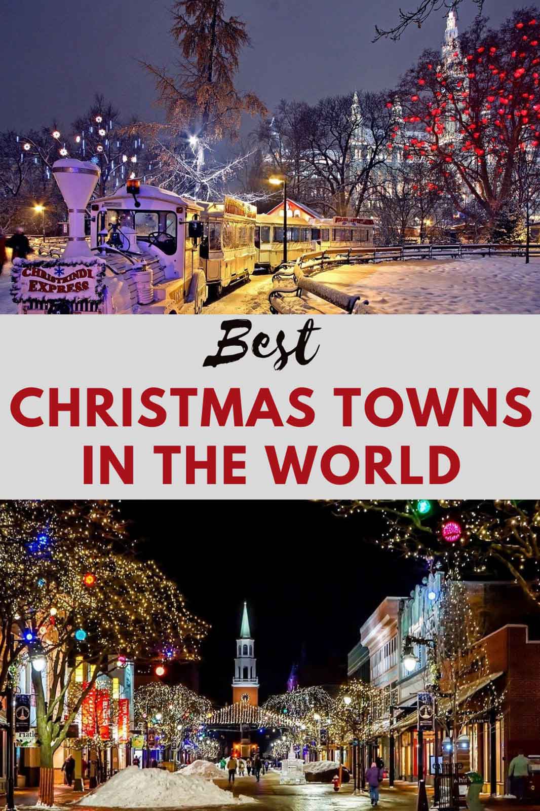 Best Christmas Towns in the World