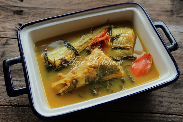 Asam Rebus Tempoyak Ikan Lais