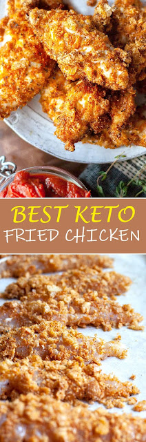 BEST KETO FRIED CHICKEN - goodrecipesfood