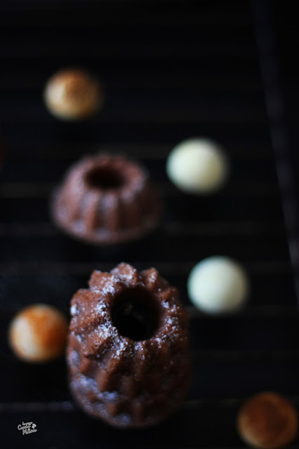 le bloggelfe: mini chocolate bundts ma light ! -14 a natale!