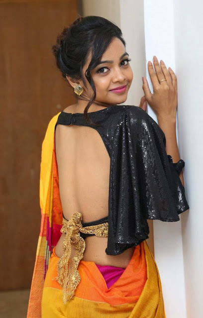 Nithya Shetty Latest Photoshoot Pics In Saree 39
