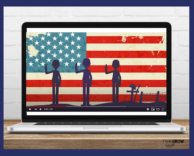 Must Watch Memorial Day Videos for Upper Elementary Think Grow Giggle