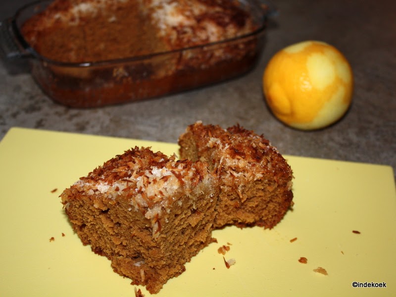 In de Kök: Kokosrührkuchen mit Zitronen-Sirup