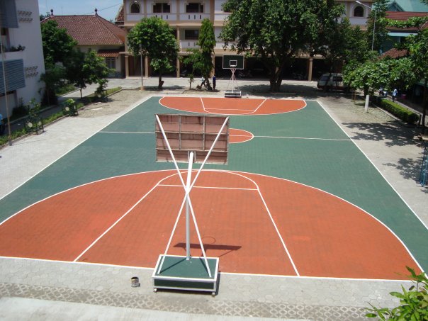 Lapangan Basket Sekolah  SMP Negeri 1 Sabang