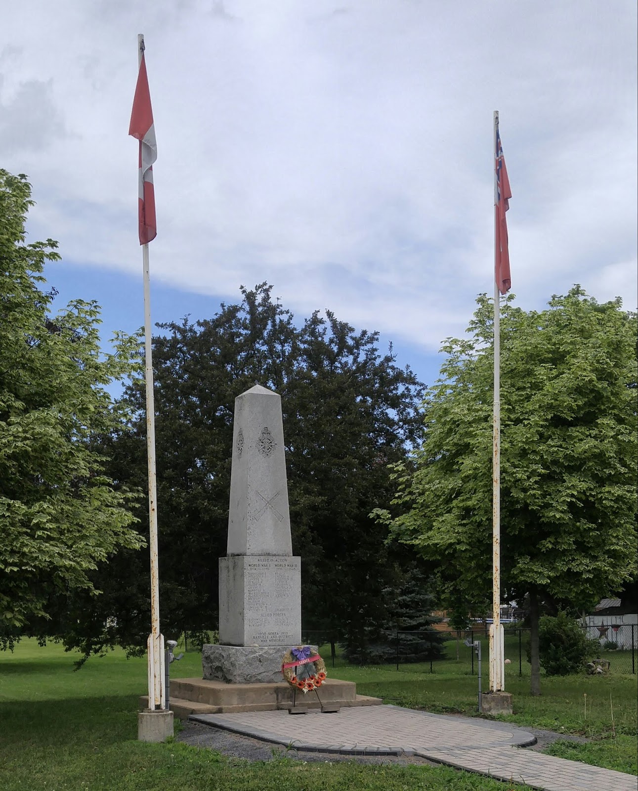 Ontario War Memorials Maxville
