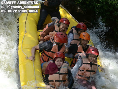 rafting di pangalengan