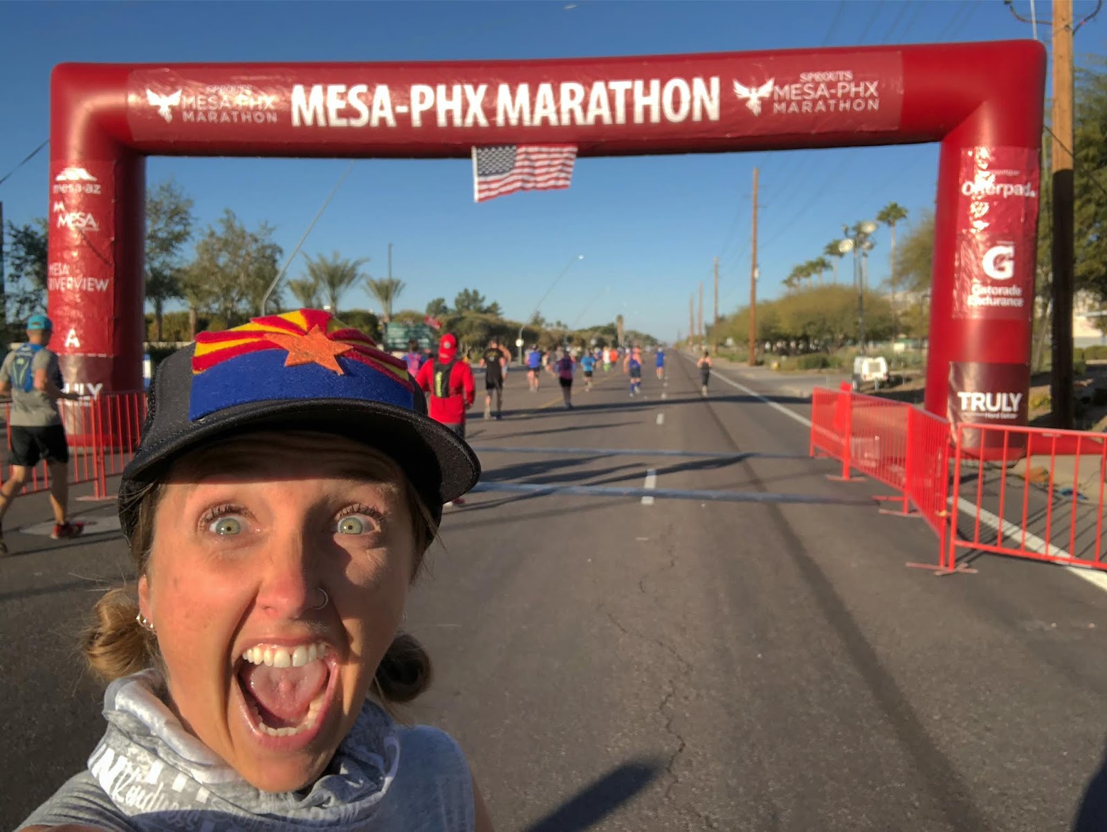 Carlee McDot Mesa Marathon Race Recap