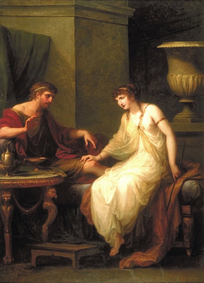 Одиссей и цирцея картина