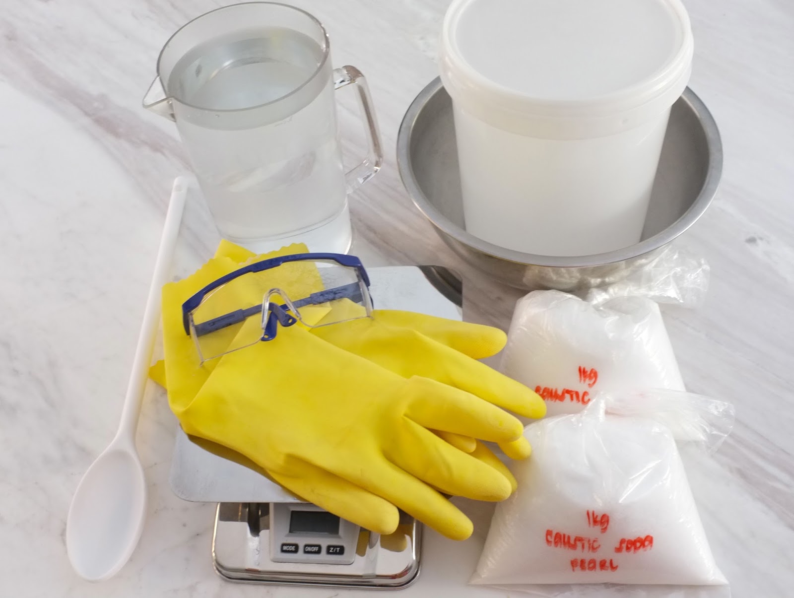 Alaskan Stargazers Soap Lye Safety and The Saponification Process