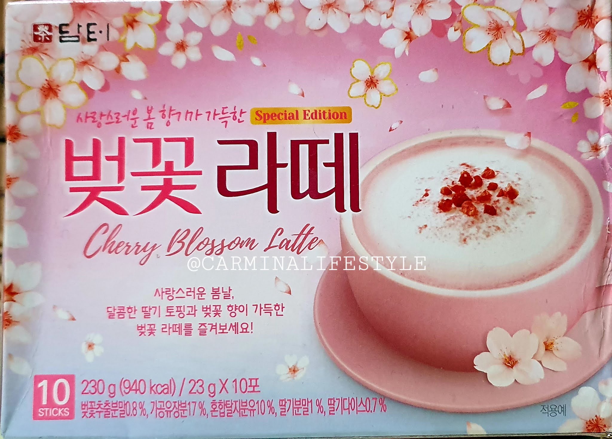 Special Edition Sakura Cherry Blossom Latte