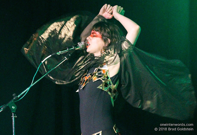 Le Butcherettes at Velvet Underground on August 18, 2018 Photo by Brad Goldstein One In Ten Words oneintenwords.com toronto indie alternative live music blog concert photography pictures photos