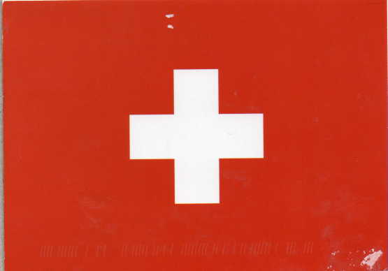 Scriptor s Postcards 441 The Swiss Flag