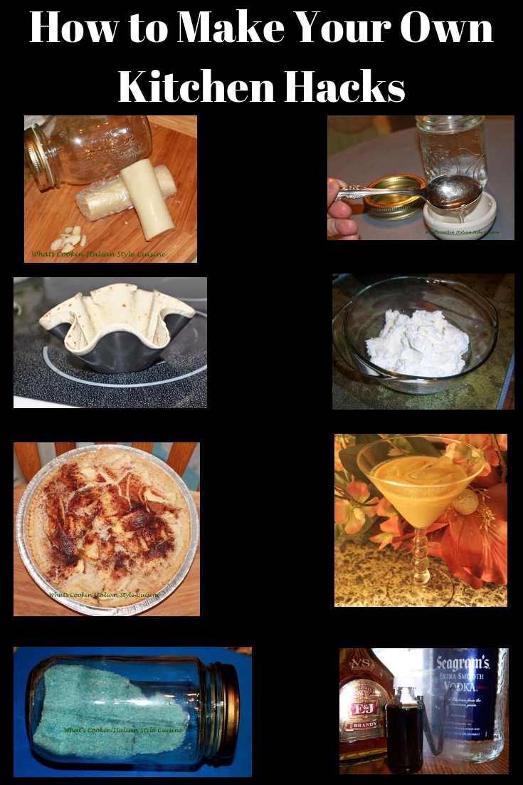 Homemade Kitchen Pantry Staples What's Cookin' Italian Style Cuisine