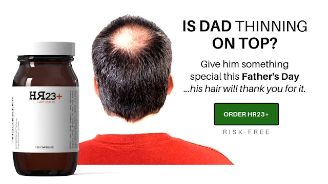 HR23+ hair supplement for fathers with baldness