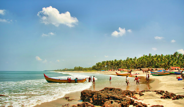 Varkala one of the best beach in India