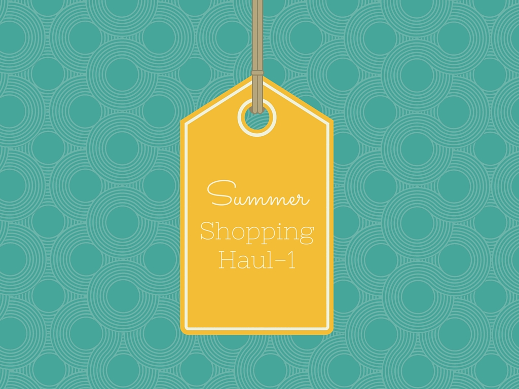 My Summer Shopping Haul - | H&M, Vero Moda, MANGO, KAZO, ZARA | The Shopaholic Diaries - Fashion, Shopping and Blog !
