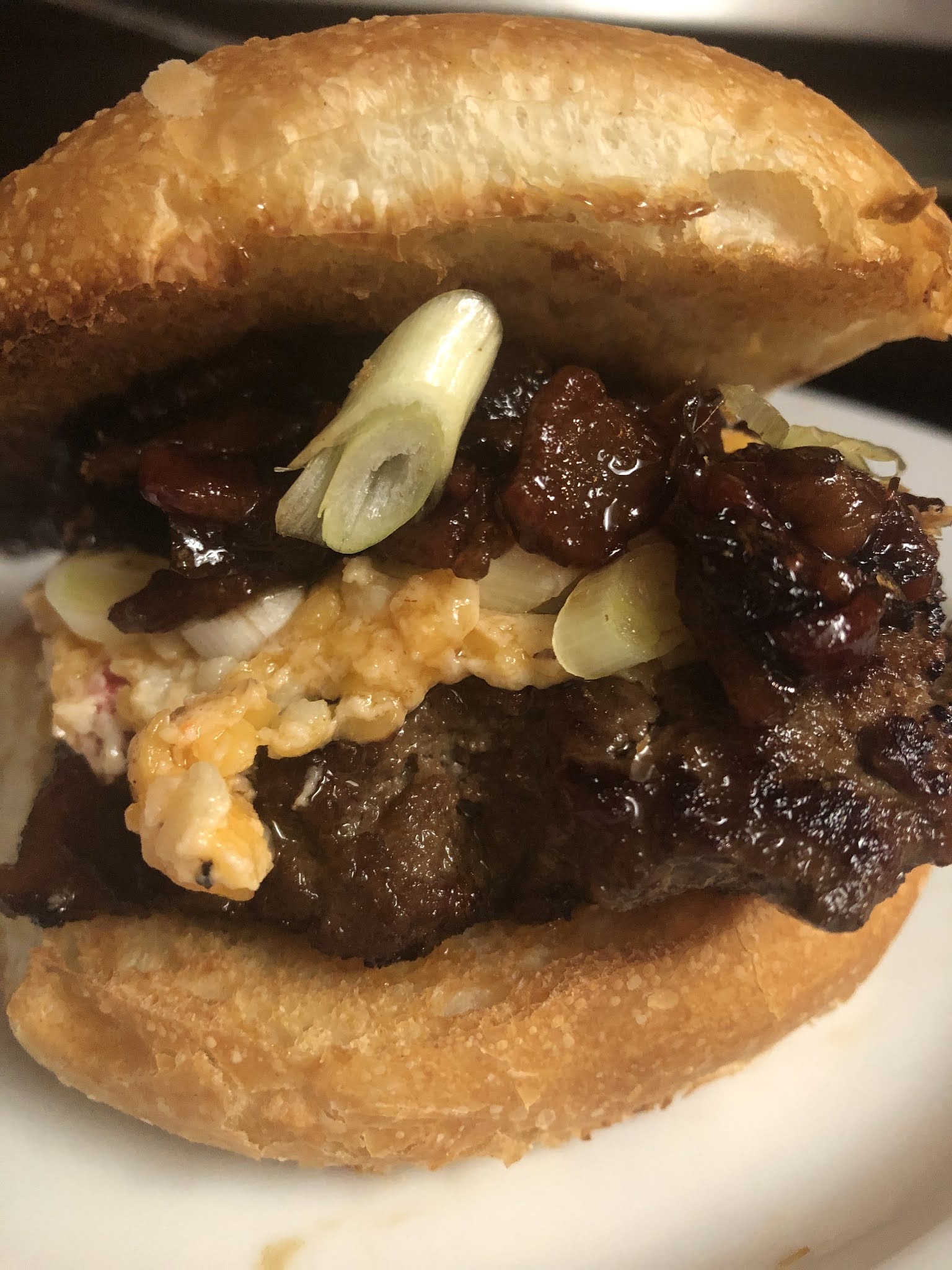 Pimento Cheeseburgers with Bacon Jam