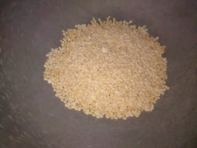 Roasting-Urad-Dal Roasting-Urad-Dal