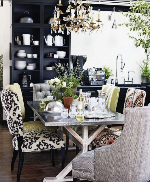 Lisa Mende Design How To Mix Chairs Around A Table Colors Around The Table This Dining Room Designed By Ruthie Sommers Reminds Me Of An Ice Cream Parlor It S A Fun And Playful Look For Young Family