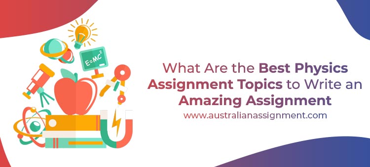Physics assignment topics picture