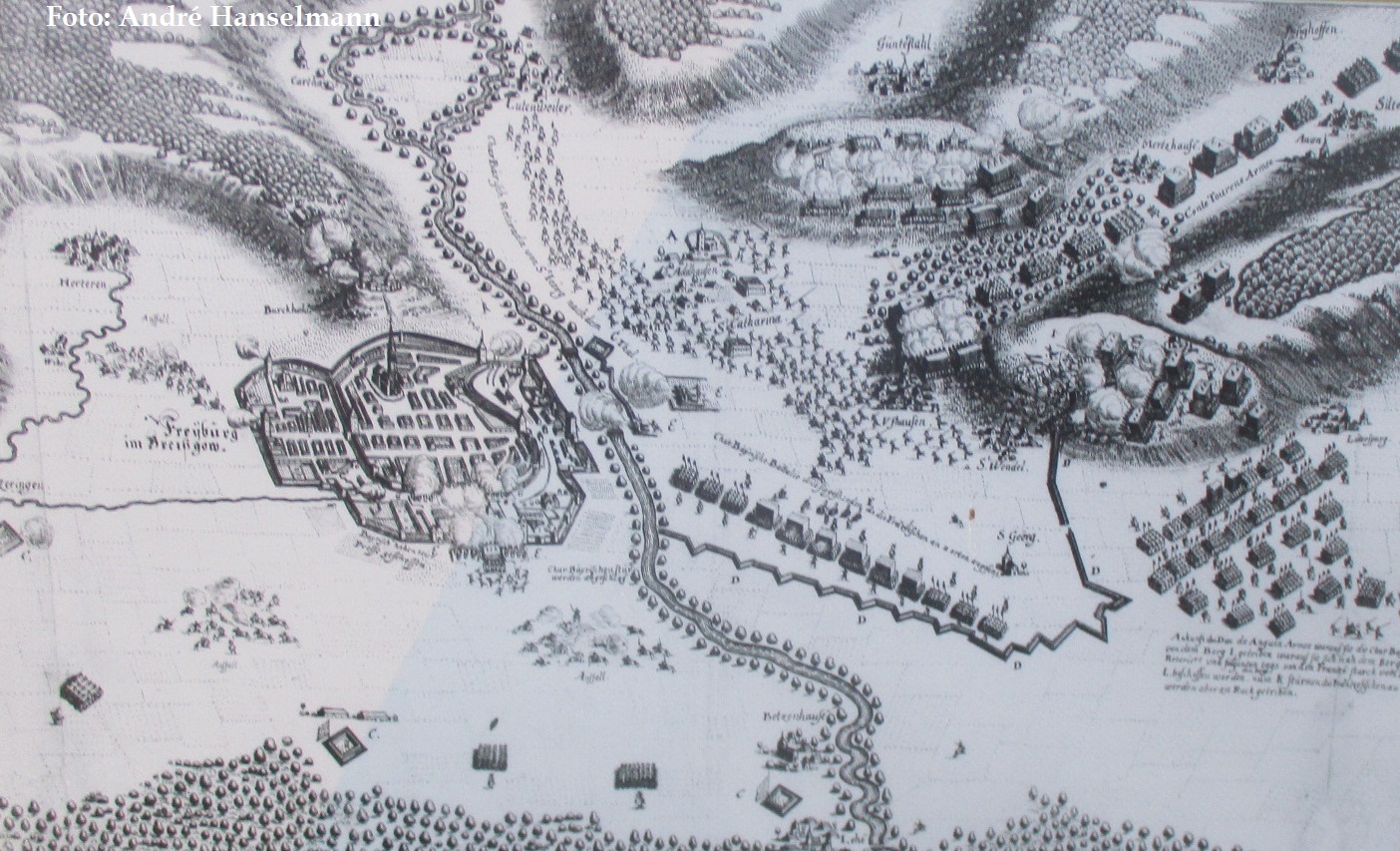 Wackershofen Anno Domini Schlacht bei Freiburg 1644 T. 2, Battle of