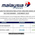 JAWATAN KOSONG MALAYSIA AIRLINES (MAS) AMBILAN SESI NOVEMBER-DISEMBER 2019