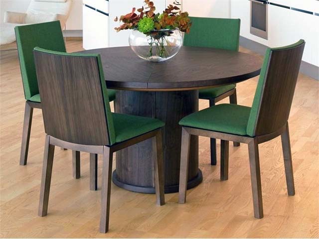 expandable round dining table plans