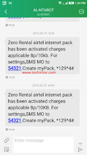 Trick to Activate Airtel 3G Zero Rental Pack @ RS.0 Trick to Activate Airtel 3G Zero Rental Pack @ RS.0