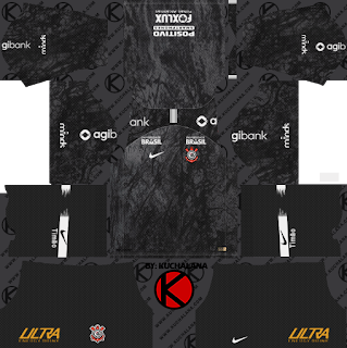 Kits Corinthians Dream League Soccer 2019 2025 - Main Image
