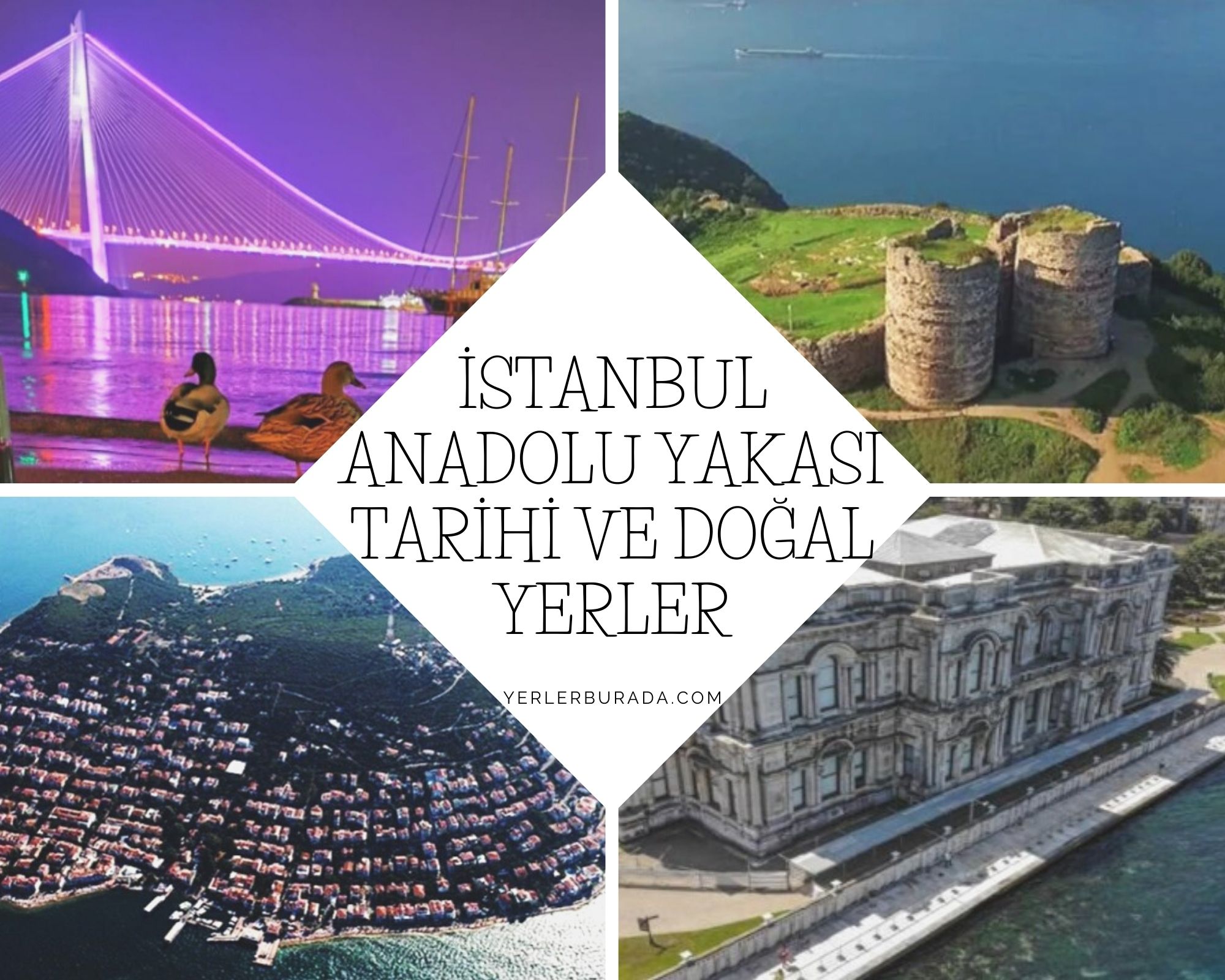 istanbul anadolu yakası tarihi ve doğal gezi yerleri