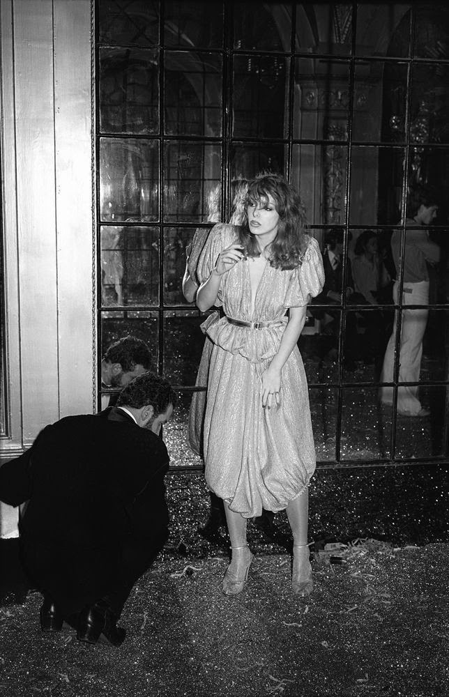 Inside the Studio 54 in Manhattan, New York City in the Late 1970s and