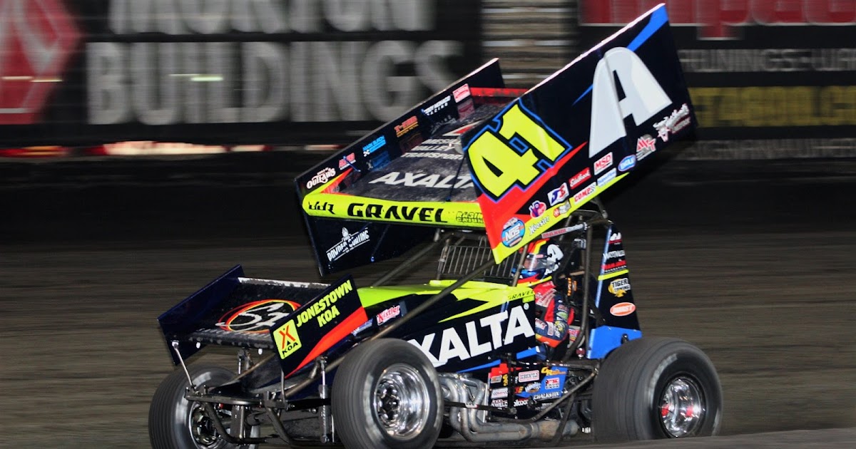 Back Stretch No Doubt About It, David Gravel Is A Knoxville Nationals