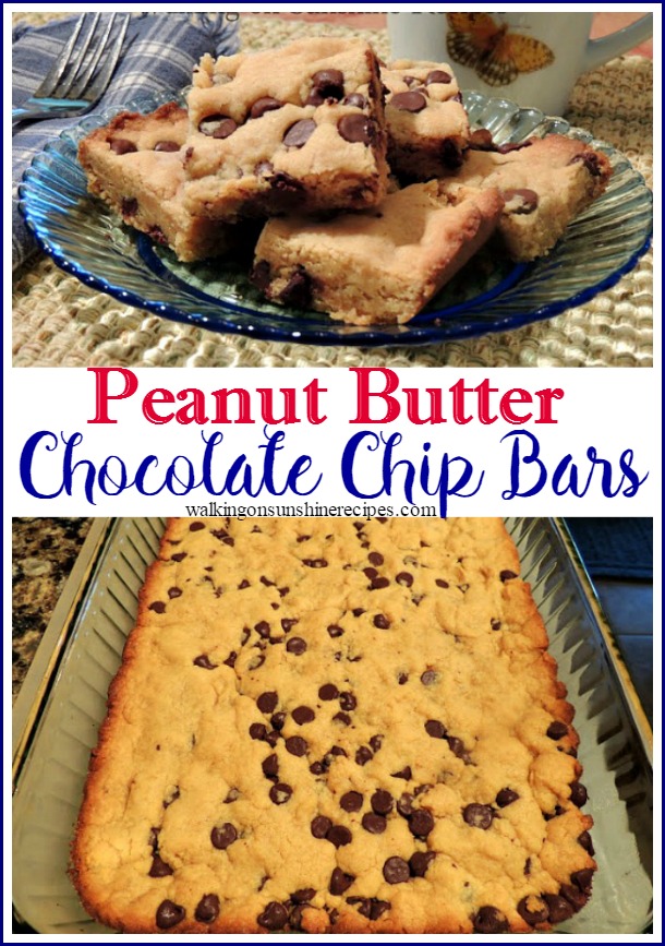 Recipe Chocolate Chip Bar Cookies from a Cake Mix