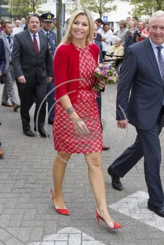 Crown Princess Maxima of the Netherlands opens the new mother child centre of the Maxima Medical Center