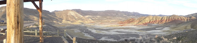 painted hills john day fossil beds