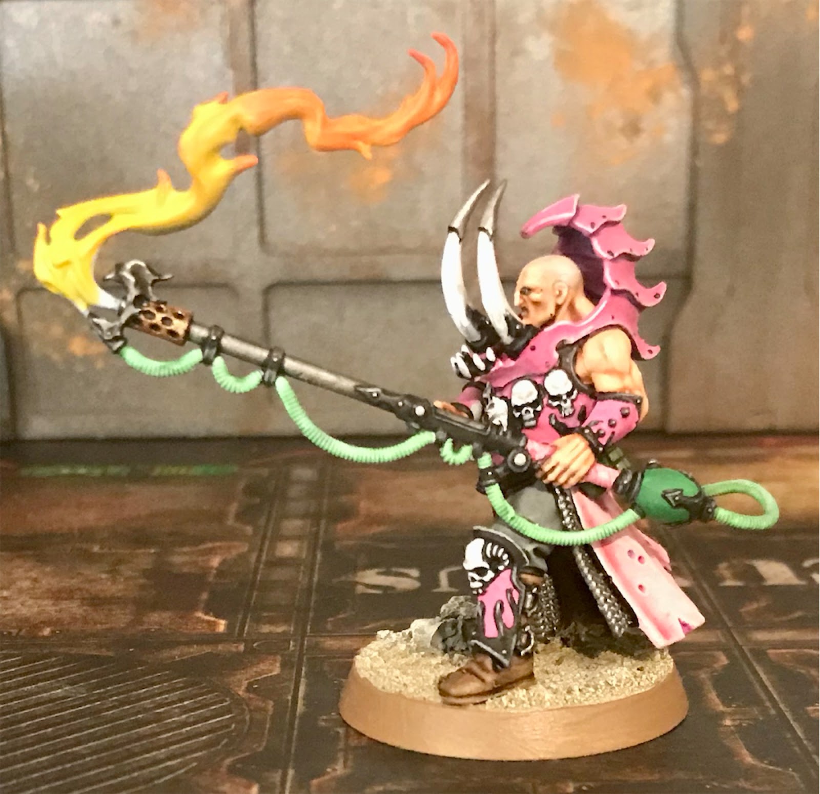 The Analogue Hobbies Painting Challenge From Barks 40K Chaos Cultists