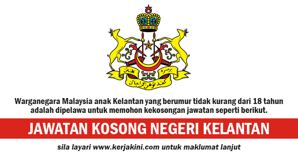 jawatan kosong kelantan