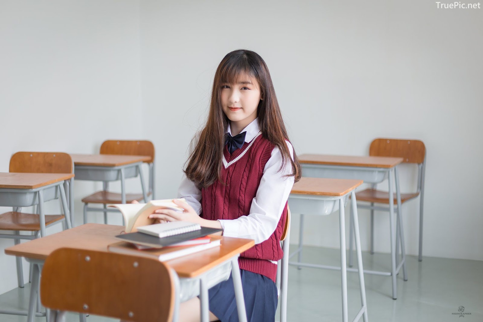 Thailand cute model Emma Panisara - Emma back to school- Photo by จิตรทิวัส จั่นระยับ - Picture 18